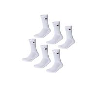 Champion Socks Basics 6pk Crew Socks, Calcetines Unisex adulto, Blanco (White), 43-46