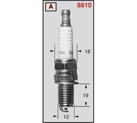 CHAMPION Spark plug RA4HCX OE052