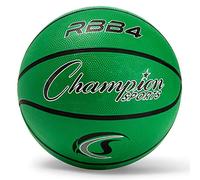 Champion Sport Pro - Balón de Baloncesto de Goma, Color Verde, tamaño 28.5" Diameter