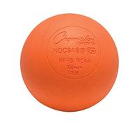 Champion Sports Bolas de Lacrosse de Colores: tamaño Oficial para Profesionales, colegios y Juegos Escolares de Grado - NCAA, NFHS, Certificado, Paquetes de Varias Unidades, LBO-1, Naranja, 1 Ball