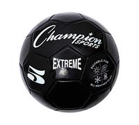 Champion Sports Extreme Series - Pelota de fútbol compuesta: tamaños 3, 4, y 5, Color Negro, tamaño Talla 5