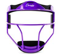 Champion Sports FMAPR Máscara Facial de sóftbol de Acero, Unisex, Morado, Adulto
