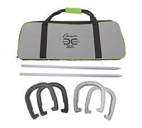 Champion Sports Juego de Herradura Elite, Unisex, Negro/Plata/Verde, Talla única