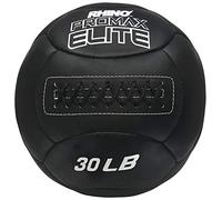 Champion Sports PRX30 Rhino Promax Elite Slam Balls, 30 Libras, Carcasa Suave con Agarre Antideslizante, Pelota de Ejercicio de Pared Medicinal para Levantamiento de Pesas, pliometría, Entrenamiento
