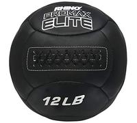 Champion Sports Rhino Promax Elite Slam Balls, 12 LB, Soft Shell with Non-Slip Grip - Medicine Wall Ball for Slamming, Bouncing, Throwing - Juego de Pelotas de Ejercicio para Crossfit, pliométricos y
