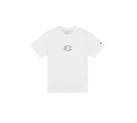 Champion SS tee, Camiseta Hombre, Blanco (Ww0012), S