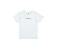 Champion SS tee, Camiseta Niños, Blue (Bs187), 7-8 años