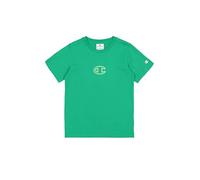 Champion SS tee, Camiseta Niños, Verde (Gs130), 13-14 años
