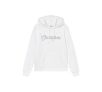 Champion Sudadera con Capucha Legacy para Mujer, Blanco, S
