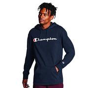 Champion Sudadera con Capucha para Hombre, de Peso Medio, Suave y cómoda, para Hombre, Azul Marino (Navy Script), Medium