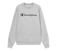 Champion - Sudadera con Cuello Redondo y Logotipo Grande Estampado - Sweatshirts & Hoodies - Hombre - Gris - S -