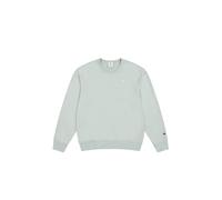 Champion Sudadera de cuello redondo para hombre de algodón cepillado, verde claro, L