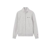 Champion Sudadera de hombre con cremallera completa e interior afelpado Icons, 221796, Mezcla de grises, M