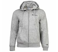Champion Sudadera Hombre Con Capucha Full Zip, Gris Claro/Blanco/Azul/Negro