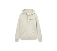 Champion Sudadera para hombre con interior afelpado y pequeño logotipo bordado Icons, 221790, beige, M