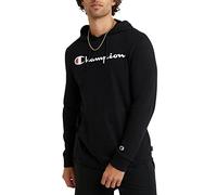 Champion Sudadera Peso Medio Chaqueta, Fuente Negra, S para Hombre
