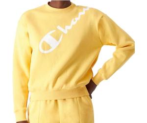 Champion Sudadera sin Capucha Mujer Amarillo - Marca EAN: 8054112526448 - Talla: S