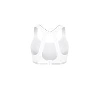 Champion Shock Absorber S5044-Ultimate Run Bra Sujetado de Entrenamiento, Opaco, Color Blanco, 80F para Mujer