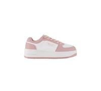 Champion Tenis de Baloncesto RD18 Twin Plat para Mujer, Corte bajo, Rosa Claro