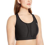 Champion The Vented Sports Bra Sujetador Deportivo, Opaco, Negro, XXL para Mujer
