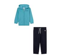 Champion Traje con capucha y cremallera completa para niño, azul claro, 86