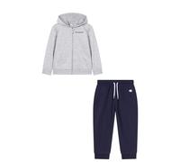 Champion Traje con capucha y cremallera completa para niño, gris, 86
