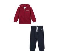Champion Traje con capucha y cremallera completa para niño, rosso, 98