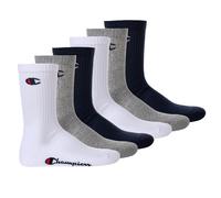 Champion Unisex Calcetines, 6 Pares - Calcetines Básicos Crew