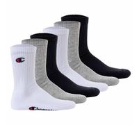 Champion Unisex Calcetines, 6 Pares - Calcetines Básicos Crew