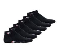 Champion Unisex Calcetines, 6er Paquete - Calcetines de Cuarto, Básico, Logo