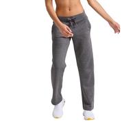 Champion Women's Fleece Open Bottom Pants S Grey