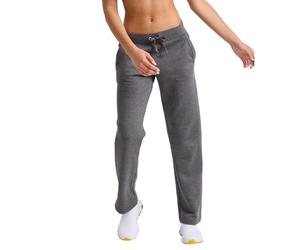 Champion Women's Fleece Open Bottom Pants S Grey