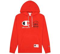 Champion X Stranger Things Sudadera con capucha Sudadera con capucha Unisex-Adulto, Rojo (RS033), L