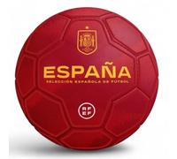 Champion's City Balón de Fútbol España Monocolor | Diseño Rojo Oficial | Tamaño 5 Estándar | Superficie Texturizada Antideslizante | Resistente para Entrenamiento