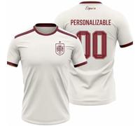 Champion's City Camiseta Selección Española Segunda Equipación Mundial 2026-2028 Réplica Oficial Infantil Personalizable Nombre y Dorsal - Tallaje Infantil