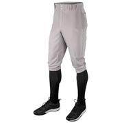 Champro Baseball Knickers MVP-Pantalones de béisbol para Hombre, Gris, M Unisex Adulto