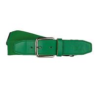Champro elástica cinturón de béisbol con 1,5 Pulgadas sintético Tab, Hombre, A062-K, Verde y Negro, 28-52-Inch