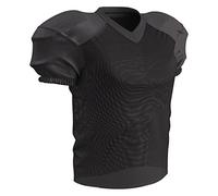 Champro Time out Adult Football Practice Jersey for Training, Scrimmage Games Camiseta de fútbol de poliéster, Hombre, Negro, 3XL