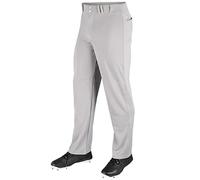 Champro Open Bottom Relaxed Fit Baseball Pants MVP Pantalón de béisbol de Ajuste Relajado con Parte Inferior Abierta, Gris, XL para Hombre