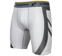 Champro Pantalón Corto de compresión de poliéster/Spandex para Hombre