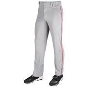 Champro Pantalones de Deporte para Adultos con Triple Corona Abierta, Color Gris, Talla Grande