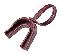 CHAMPRO - Protector bucal con correa, juvenil, color granate