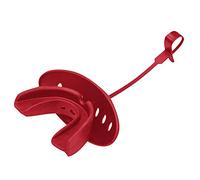 CHAMPRO Protector bucal con protector de labios, adulto, escarlata