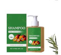 Champú a base de hierbas para el crecimiento del cabello, tratamiento con extracto de romero para reparar el cabello dañado, eliminar las puntas abiertas para un cabello más grueso y más completo