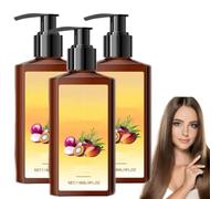 Champú Acondicionador Nutritivo, Champú Hidratante Rellenador: Repara, Fortalece y Nutre Todo Tipo de Cabello, Aporta Brillo y Deja el Cabello Suave. (3 piezas)