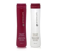 Champú Acondicionador y Bálsamo Reparador para el Cuidado del Color concentrado SATINIQUE Larga duración