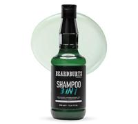 Champú, acondicionador y gel de ducha 3 en 1 Beardburys para hombres, con aloe vera, sin parabenos, hidratante para cabello y piel, refrescante, Incluye ingredientes naturales. 330 ml.