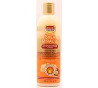 Champú africano Pride de manteca de karité Miracle Detangling, botella de 300 ml de African Pride (manual en inglés)
