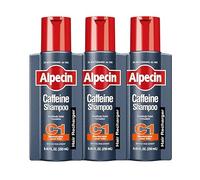 Champú Alpecin Cafeine, multicompra de 3 unidades, energizante para cabello C1, 250 ml
