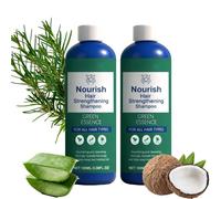 Champú Antiaclaramiento Capilar, Fórmula Reforzante con Cafeína y Aceite de Romero, Ingredientes Naturales, Nutre, Repara y Espesa, Sin Perfumes Artificiales (3)